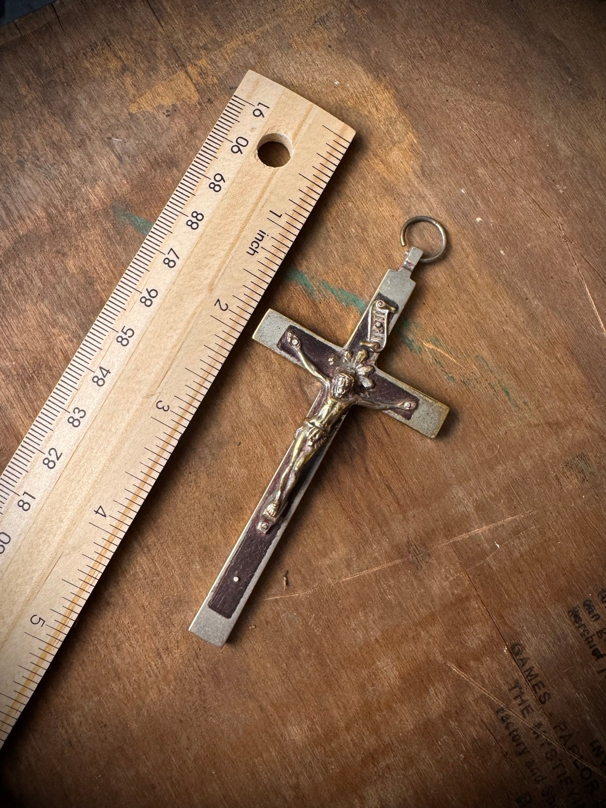 4” Antique Pectoral Cross (2)