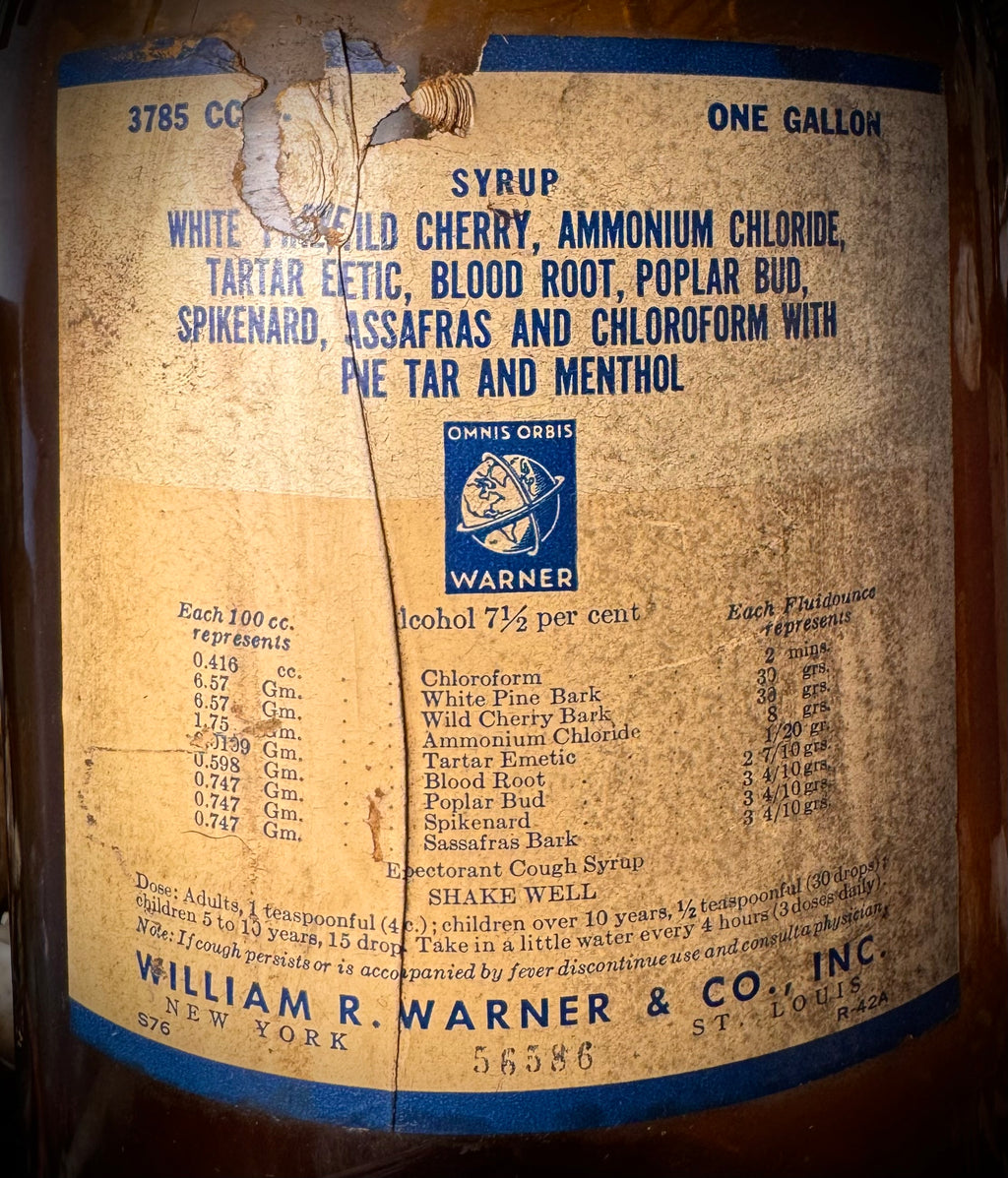 Chloroform Apothecary Bottle