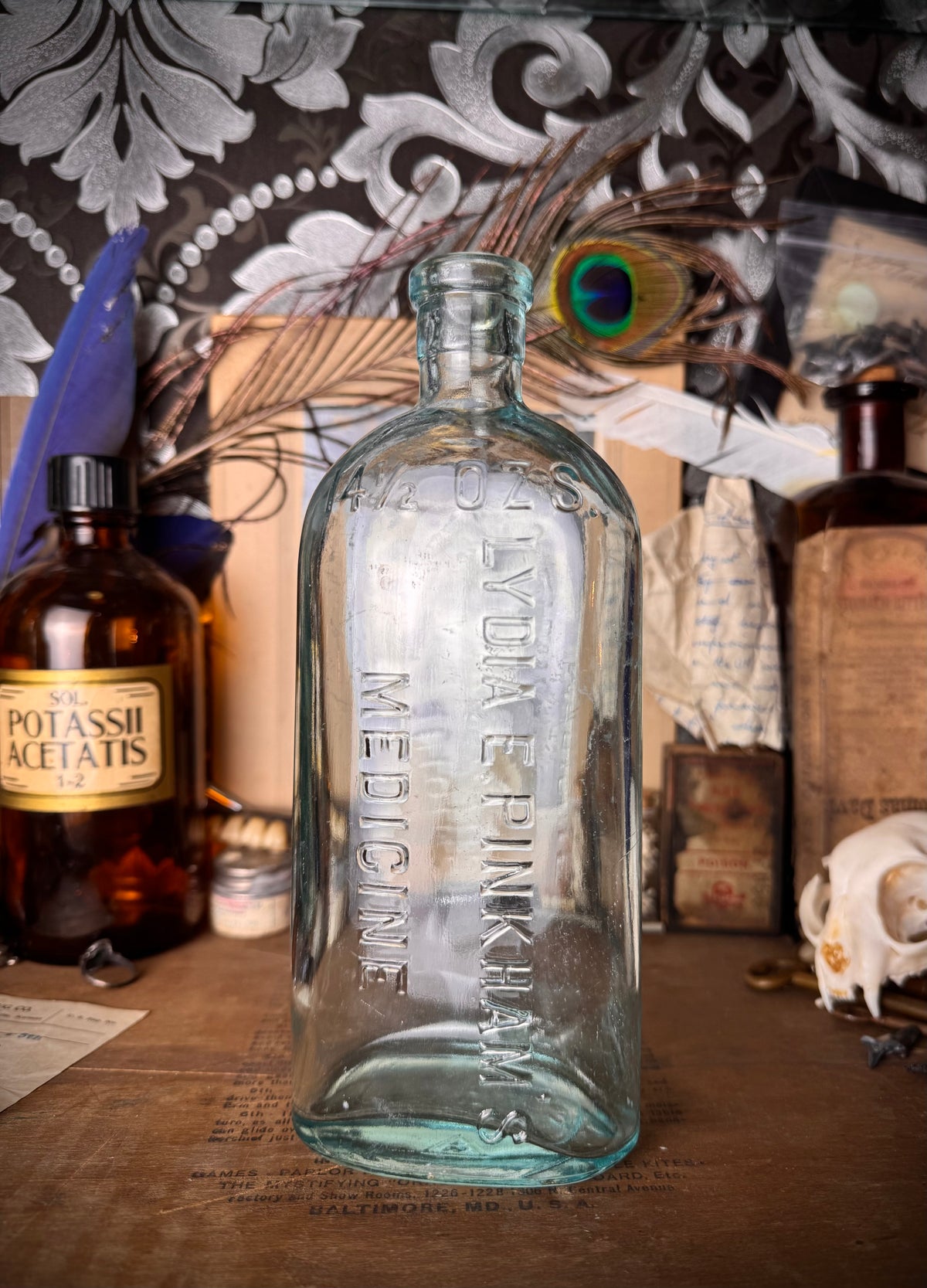 Lydia E Pinkham Medicine Bottle