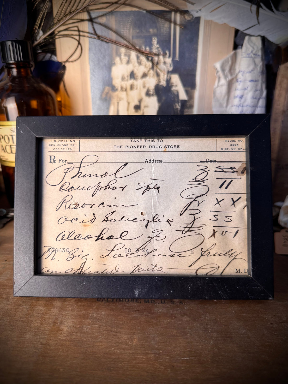 Antique Alcohol Prescription