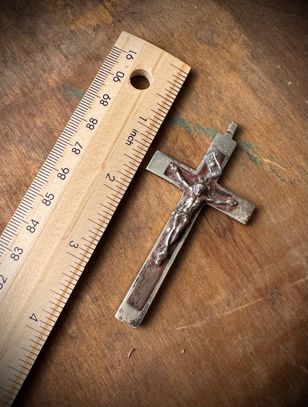 3.5” Antique Pectoral Cross