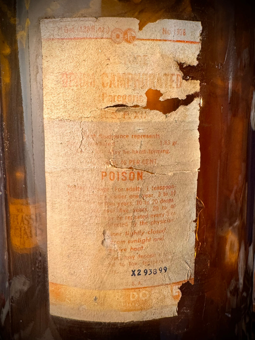 Opium Apothecary Bottle