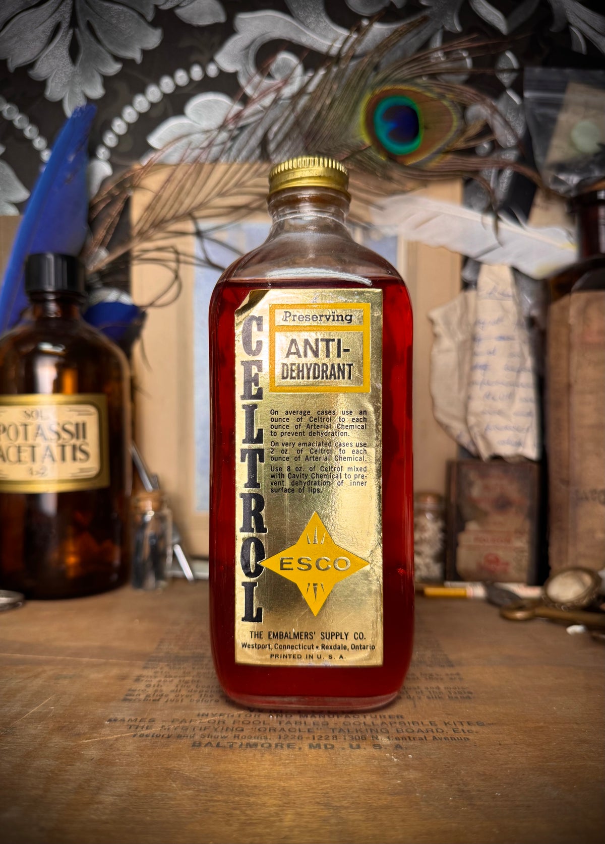 Celtrol Embalming Fluid