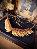 Papua New Guinea Tribal Dog Tooth Necklace