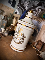 Ceramic & Gold Leaf Opii Apothecary