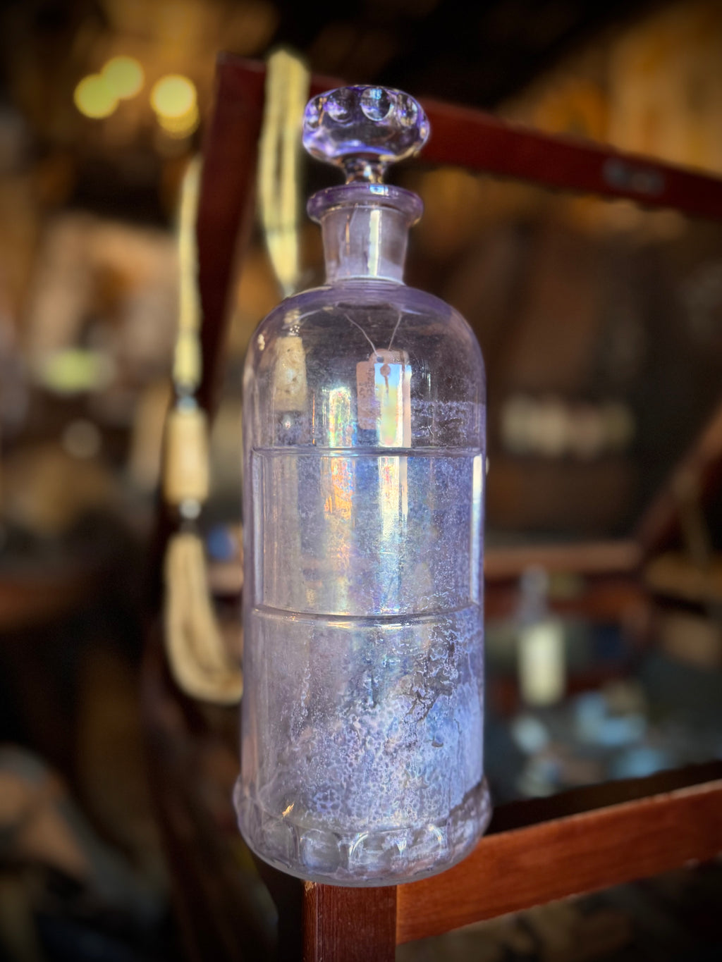 Violet Manganese Apothecary Jar