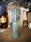 Antique Ribbed Poison Bottle