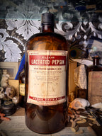 Lactated Pepsin Apothecary Bottle