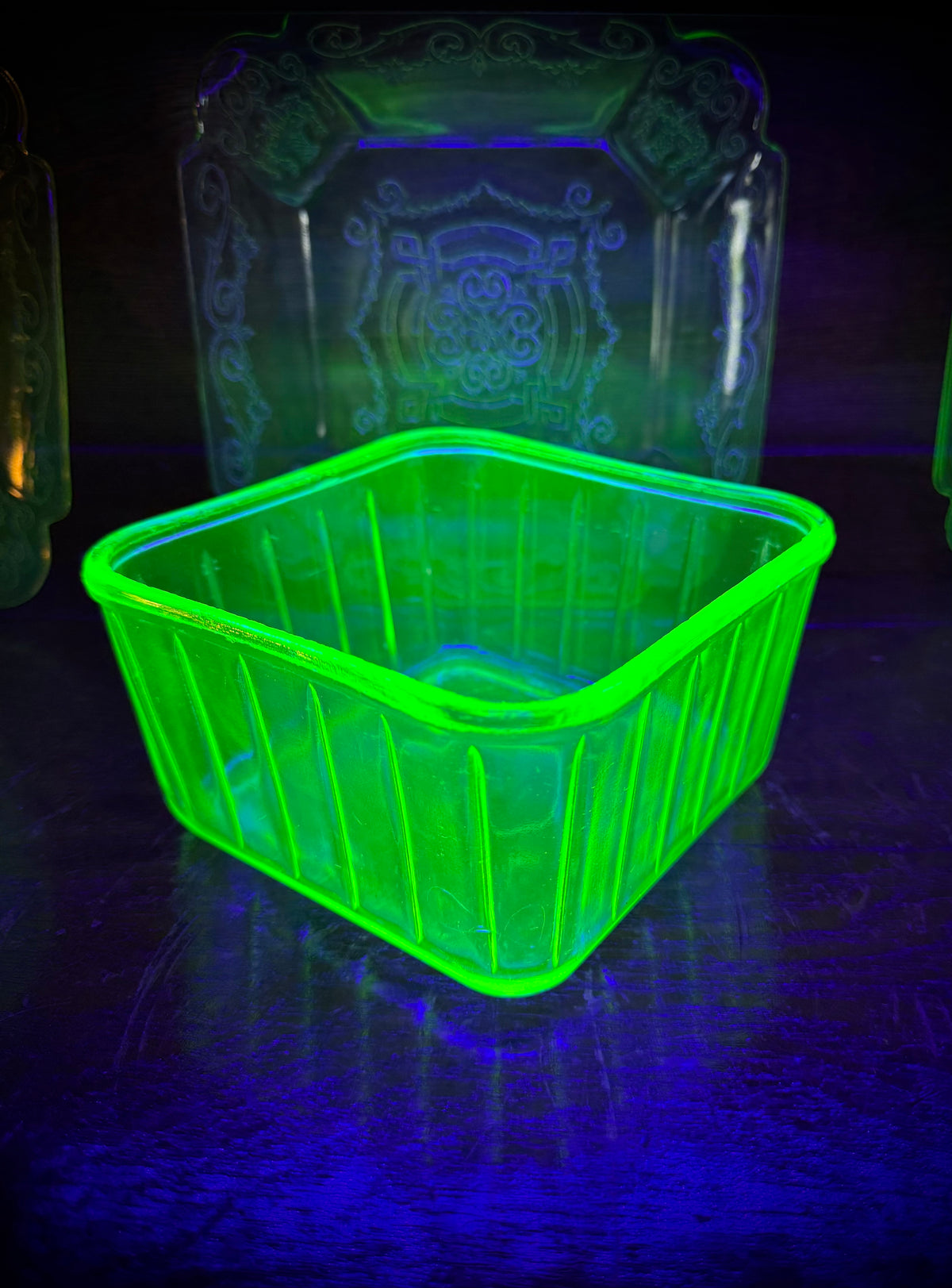 1930s Uranium Refrigerator Dish