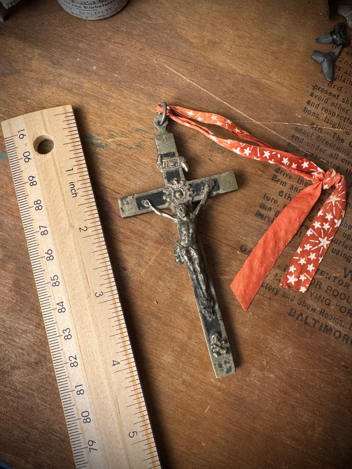 4” Antique Pectoral Cross