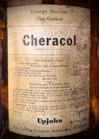 Cheracol + Codeine, Chloroform Apothecary Bottle