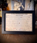 Antique Chloroform Prescription in Frame