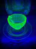 Uranium Teacup & Saucer