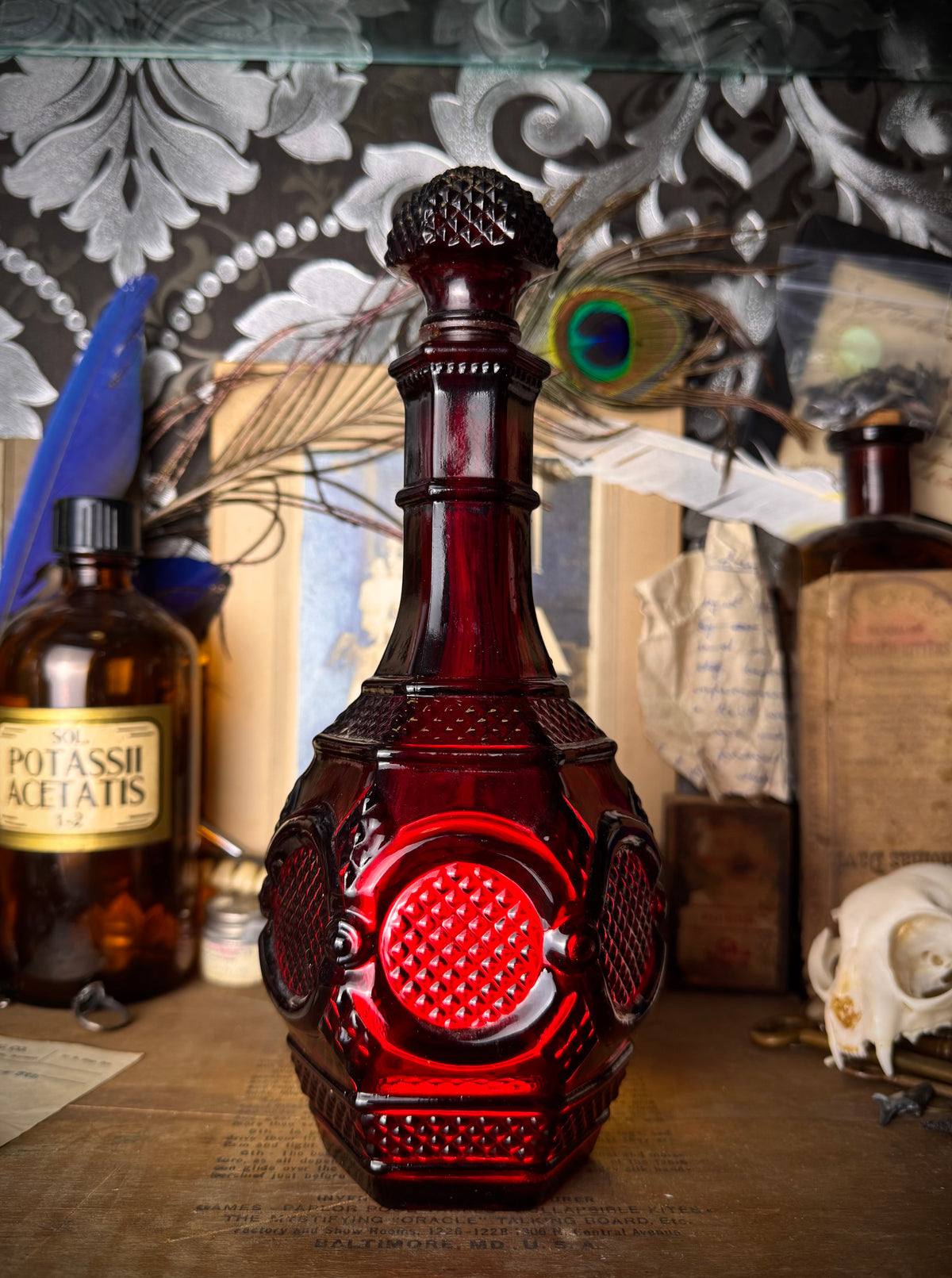 Avon 1876 Cape Cod “Vampiric” Decanter