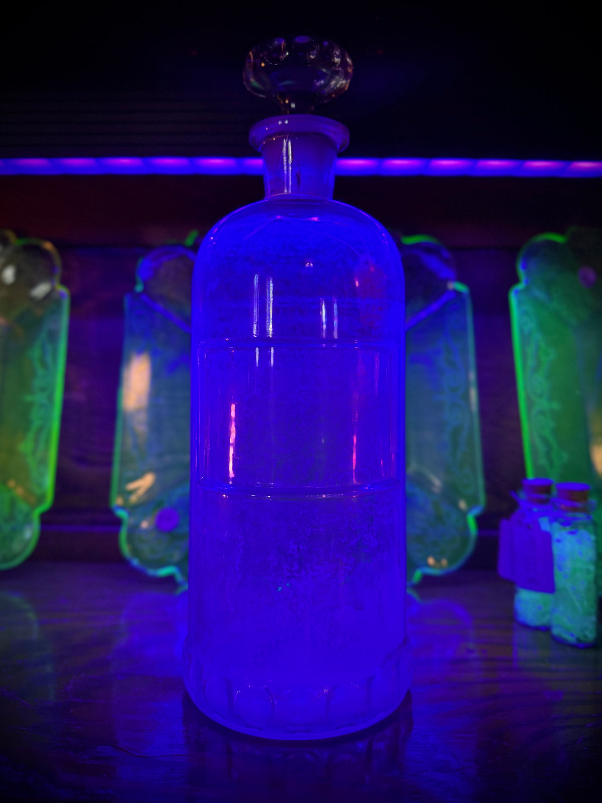 Violet Manganese Apothecary Jar