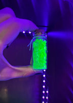 Crushed Uranium Glass Vials