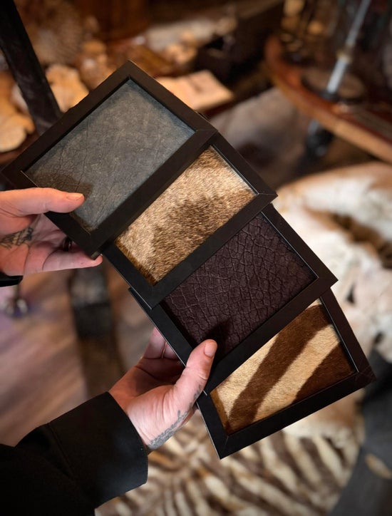 African Hide Open Frames